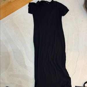 Theory Black Maxi Dress